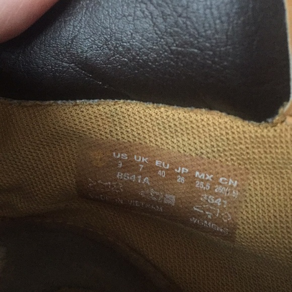 TIMBERLAND Cognac Lace Up Boots - Picture 9 of 14